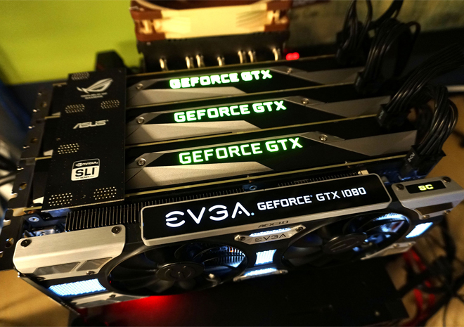 انفيديا تصرح بشكل رسمي..بطاقة GTX 1080/1070 ستدعم حلول 3/4way SLI فقط لتطبيقات معينة!