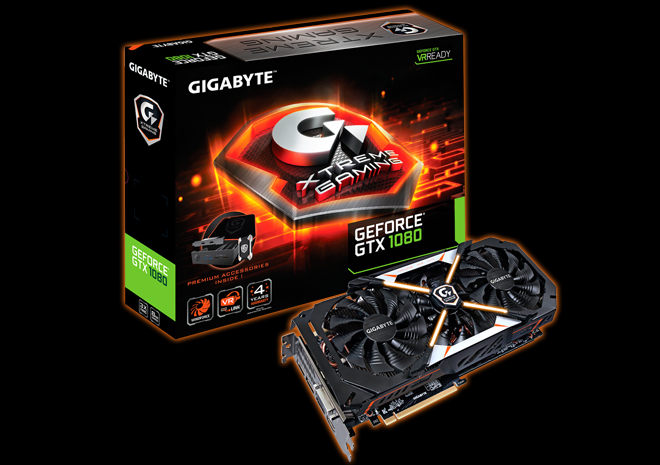 جيجابايت تعلن عن إطلاق وحشها الأقوى..بطاقة GTX 1080 XTREME GAMING