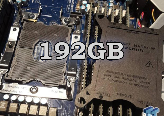 Computex16: ياإلهي! معالجات إنتل Skylake-X و Kaby Lake-X ستدعم حجم ذاكرة 192GB!!