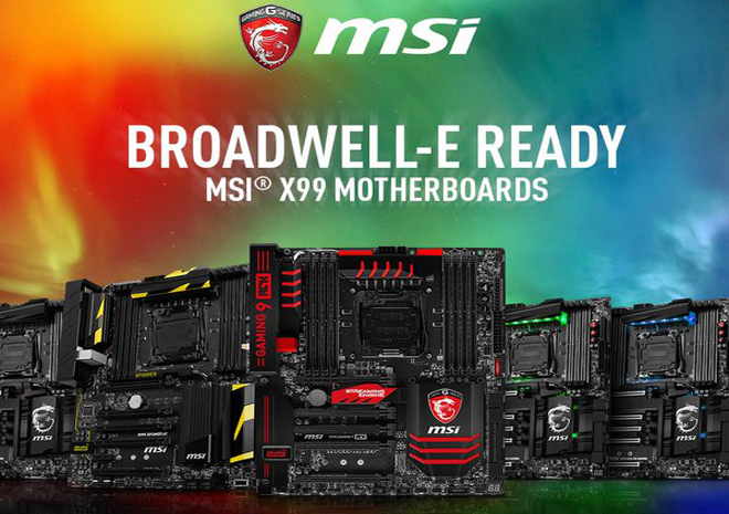 تعرف على اللوحات الأم الجاهزة من MSI لتشغيل معالجات Broadwell-E