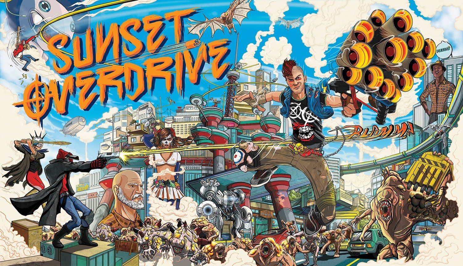 تقرير لعبة Sunset Overdrive حصرية Xbox One قادمة على PC
