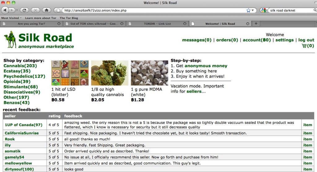 مواقع الديب ويب silk road 
