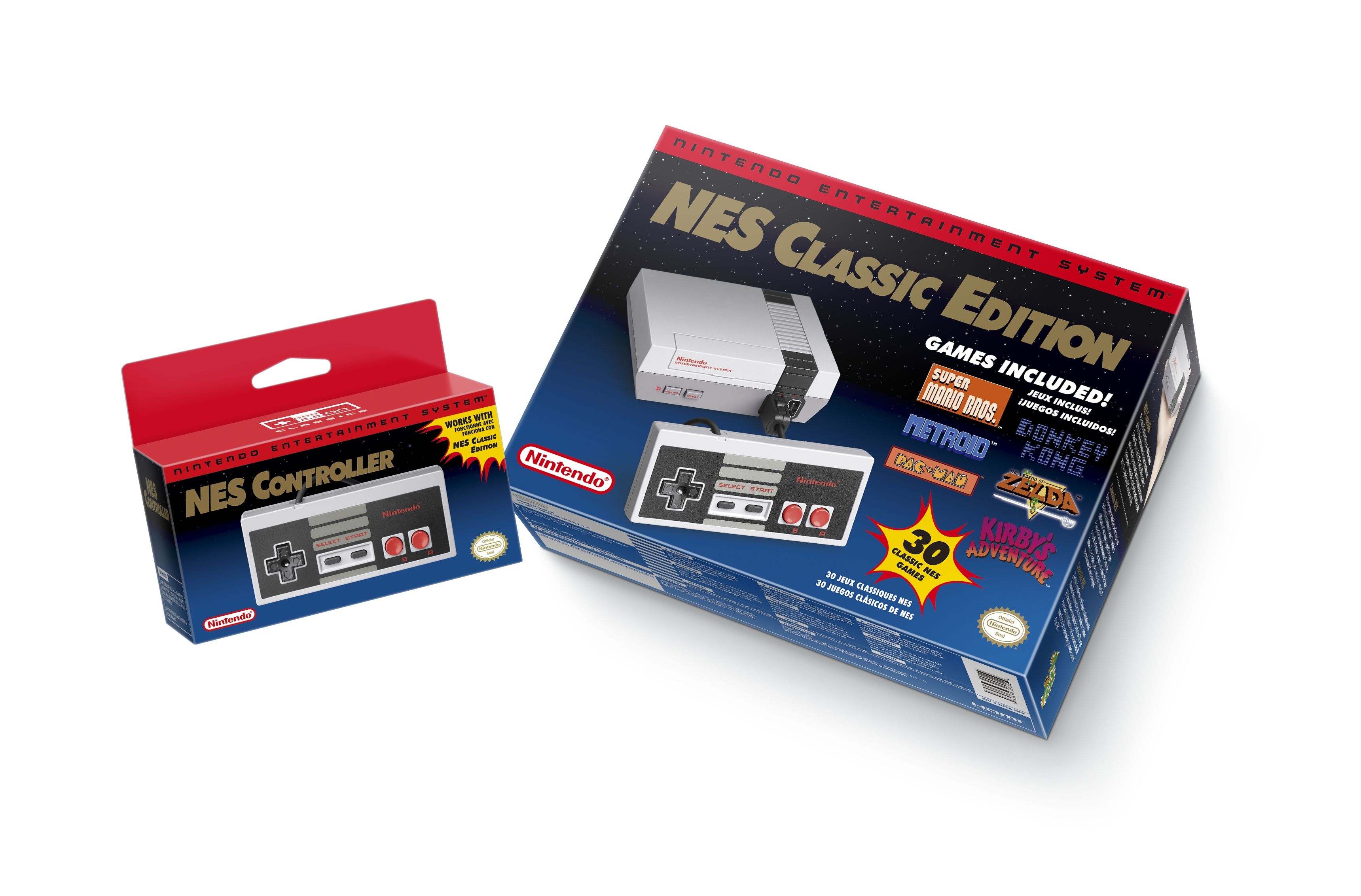 الإعلان عن عودة الجهاز الكلاسيكي Nintendo NES ويحتوى على 30 لعبة