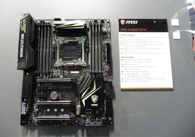 MSI تعلن عن أول لوحة حاصلة على شهادة لتشغيل بطاقات انفيديا Quadro SLI