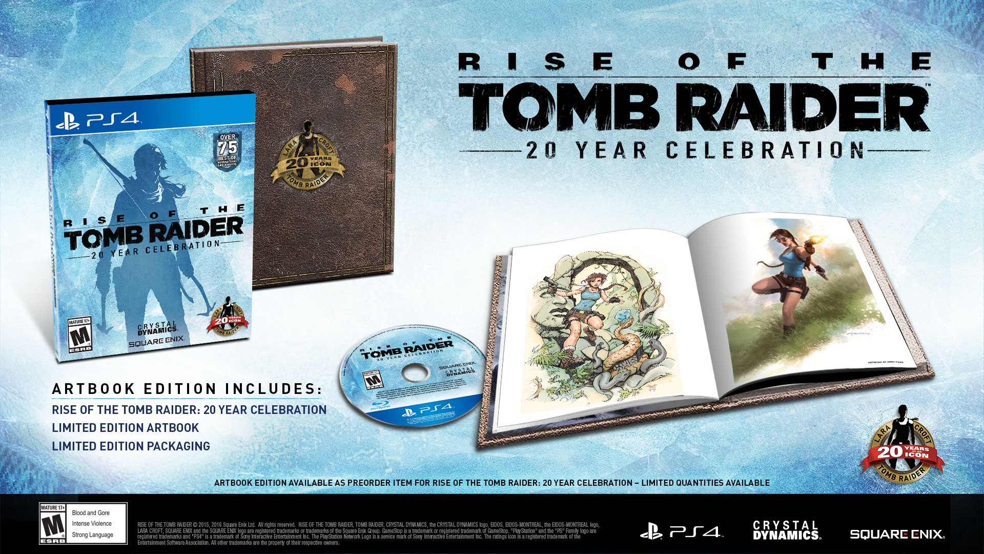 ما تحتويه نسخة PS4 للعبة Rise of the Tomb Raider القادمة بأكتوبر