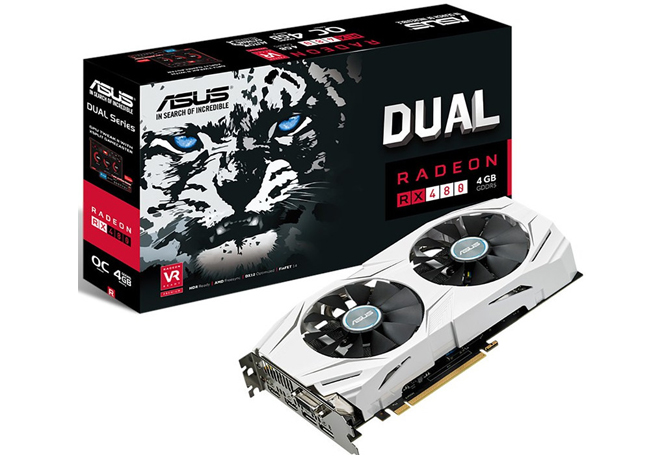 ASUS تكشف عن بطاقة RX 480 DUAL 4GB بسعر 220 دولار