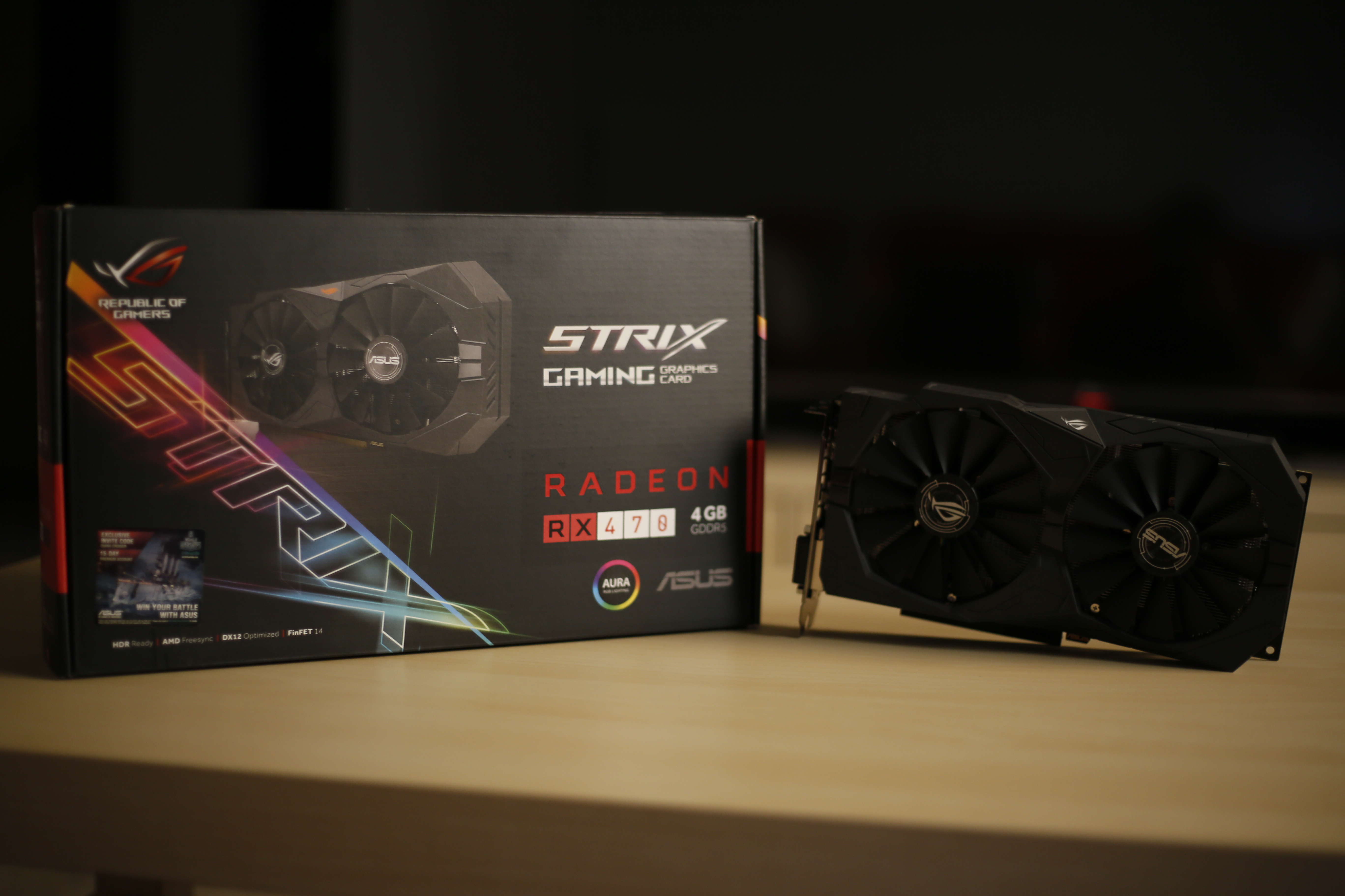 مراجعة البطاقة الرسومية Asus Strix RX 470