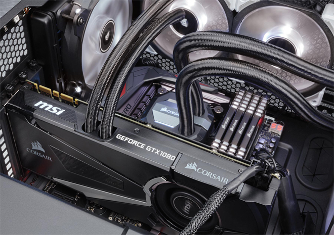 CORSAIR بالتعاون مع MSI تعلن عن بطاقة GTX 1080 Hydro