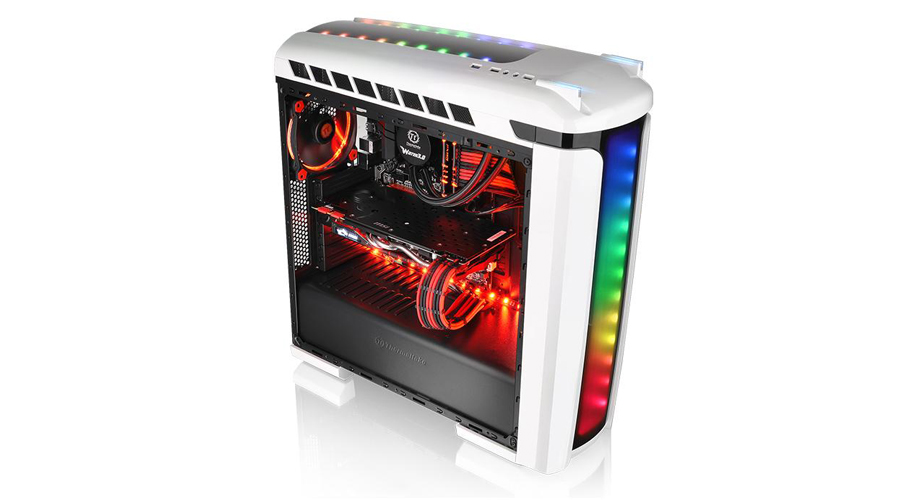 الكشف عن الكيس المثير Thermaltake Versa C22 RGB Snow Edition
