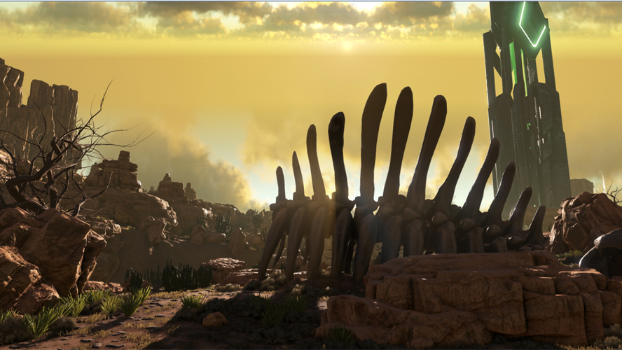 أداة انفيديا Ansel متوفرة الأن للعبة ARK: Scorched Earth