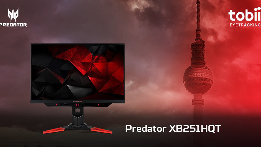 جنون تقنية تتبع العين يصل الى 3 شاشات من Acer