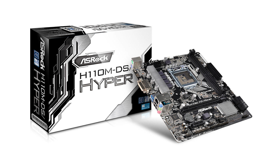لوحة ASRock H110M-DS Hyper للاعبين وبسعر 60 دولار فقط