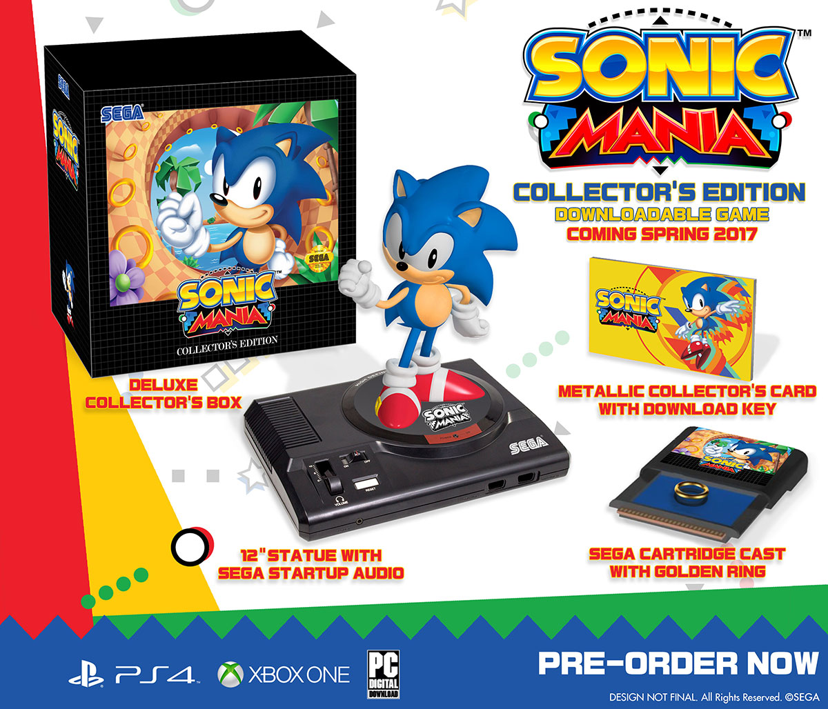 الكشف عن نسخة الخاصة رائعة من لعبة Sonic Mania