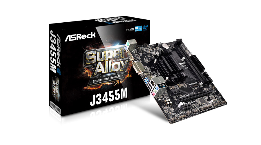 3 لوحات جديد من ASRock بمعالجات إنتل Apollo Lake