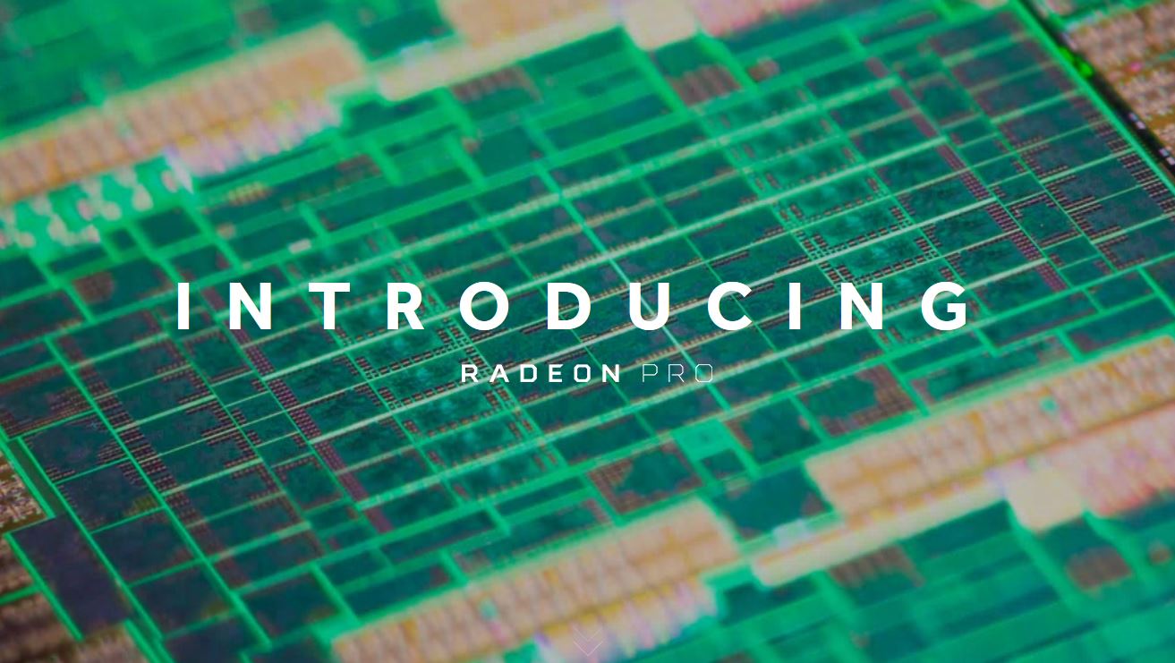 الإعلان عن سلسلة بطاقات AMD Radeon Pro 400