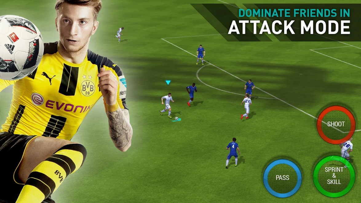 إطلاق لعبة FIFA Mobile Football لأجهزة الذكية