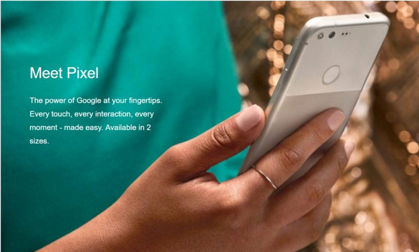تسريب مواصفات و شكل هاتف Pixel و Pixel XL من احدى المتاجر