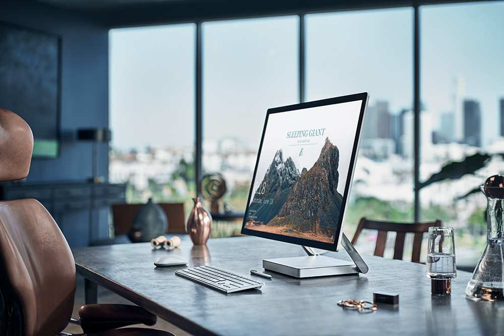 تعرف على جهاز ميكروسوفت Surface Studio الجديد