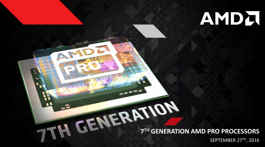 الإعلان عن معالجات الجيل السابع AMD Bristol Ridge Pro APU