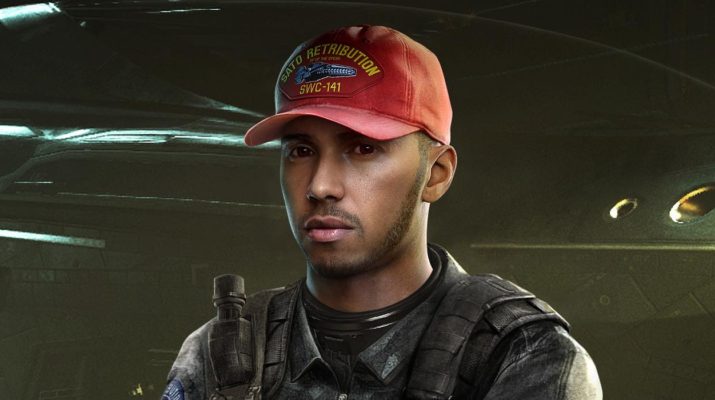 نجم الفورملا 1 Lewis Hamilton سيتواجد في لعبة Call of Duty Infinite Warfare