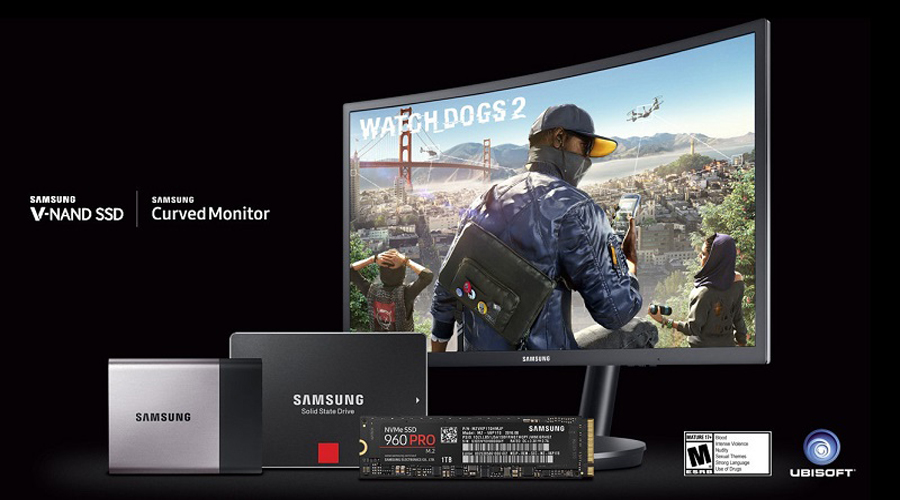 لعبة Watch Dogs 2 مجاناً عند شراء أحد منتجات سامسونج