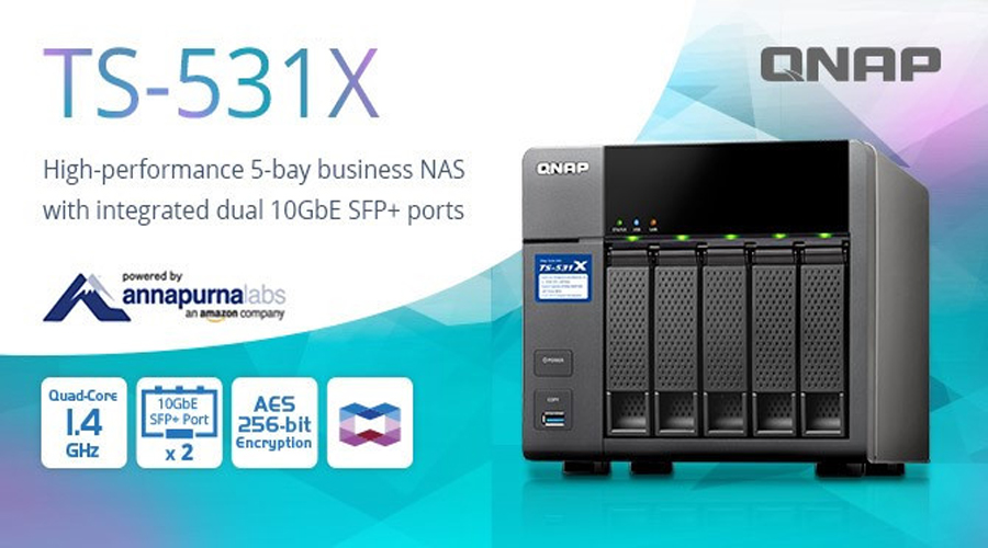 تعلن QNAP عن وحدة TS-531X للأعمال وبتكلفة منخفضة