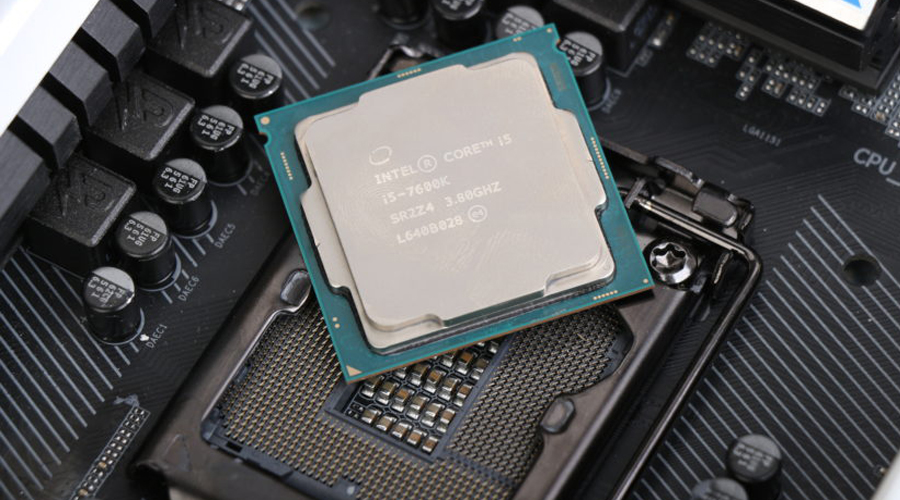 النتائج الأولية تظهر معالج إنتل i5-7600K أفضل من i5-6600K بنسبة 10%