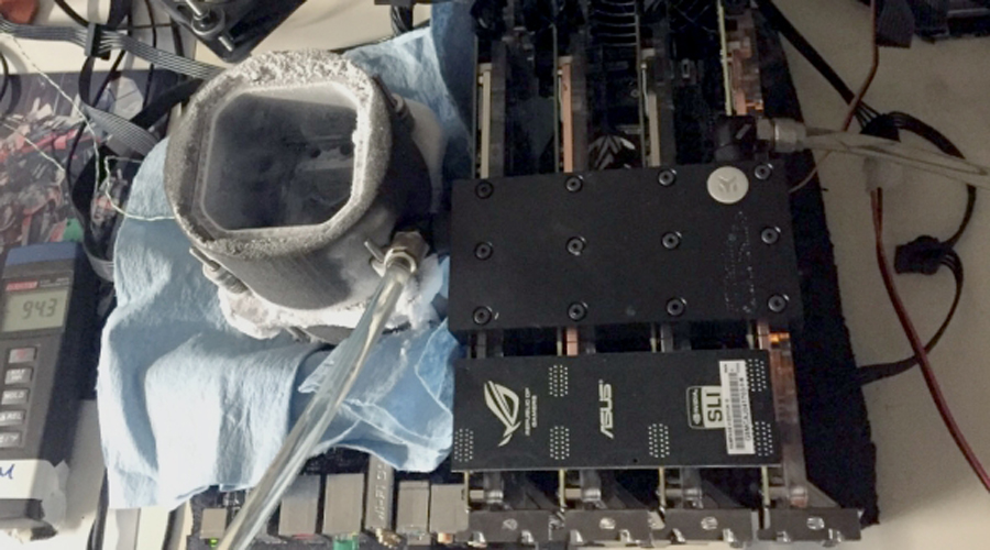 4 بطاقات TITAN X SLI تحقق رقمين عالميين مع 3DMark!