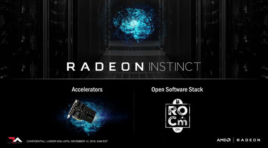 تعرف على بطاقات AMD Radeon Instinct المخصصة للتعلم العميق
