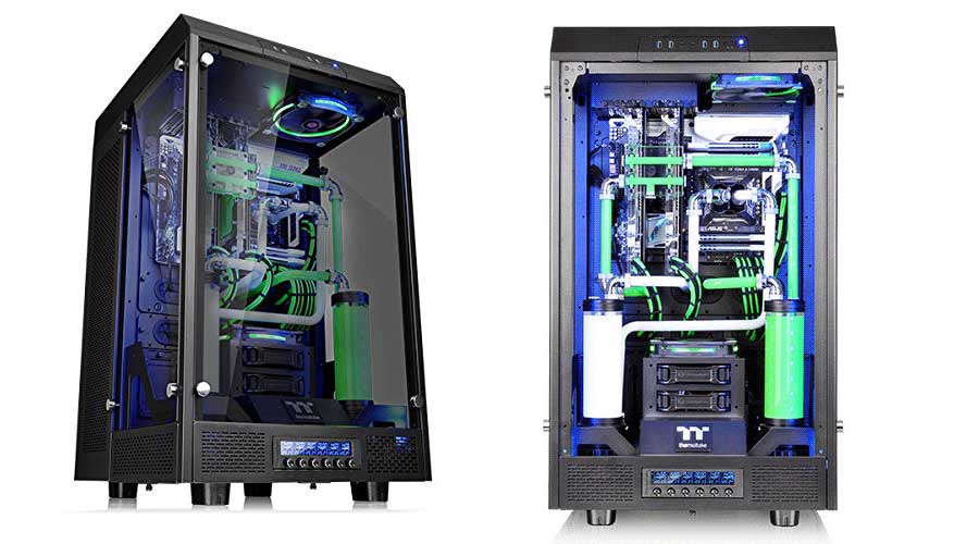 كيس Thermaltake Tower 900 E-ATX مخصص لأنظمة التبريد المائي