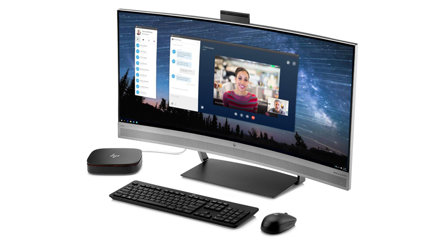 تعرف على شاشة HP EliteDisplay S340c المنحنية