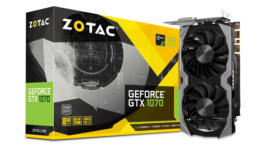 تعرف على بطاقة ZOTAC GTX 1070 Mini بحجمها الصغير