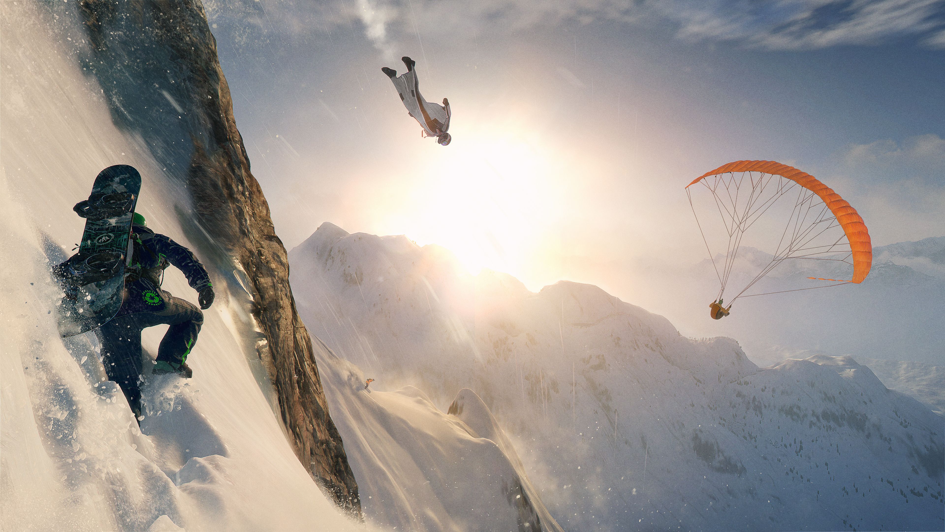 مراجعة اللعبة الرياضية STEEP لعبة العالم المفتوح من Ubisoft