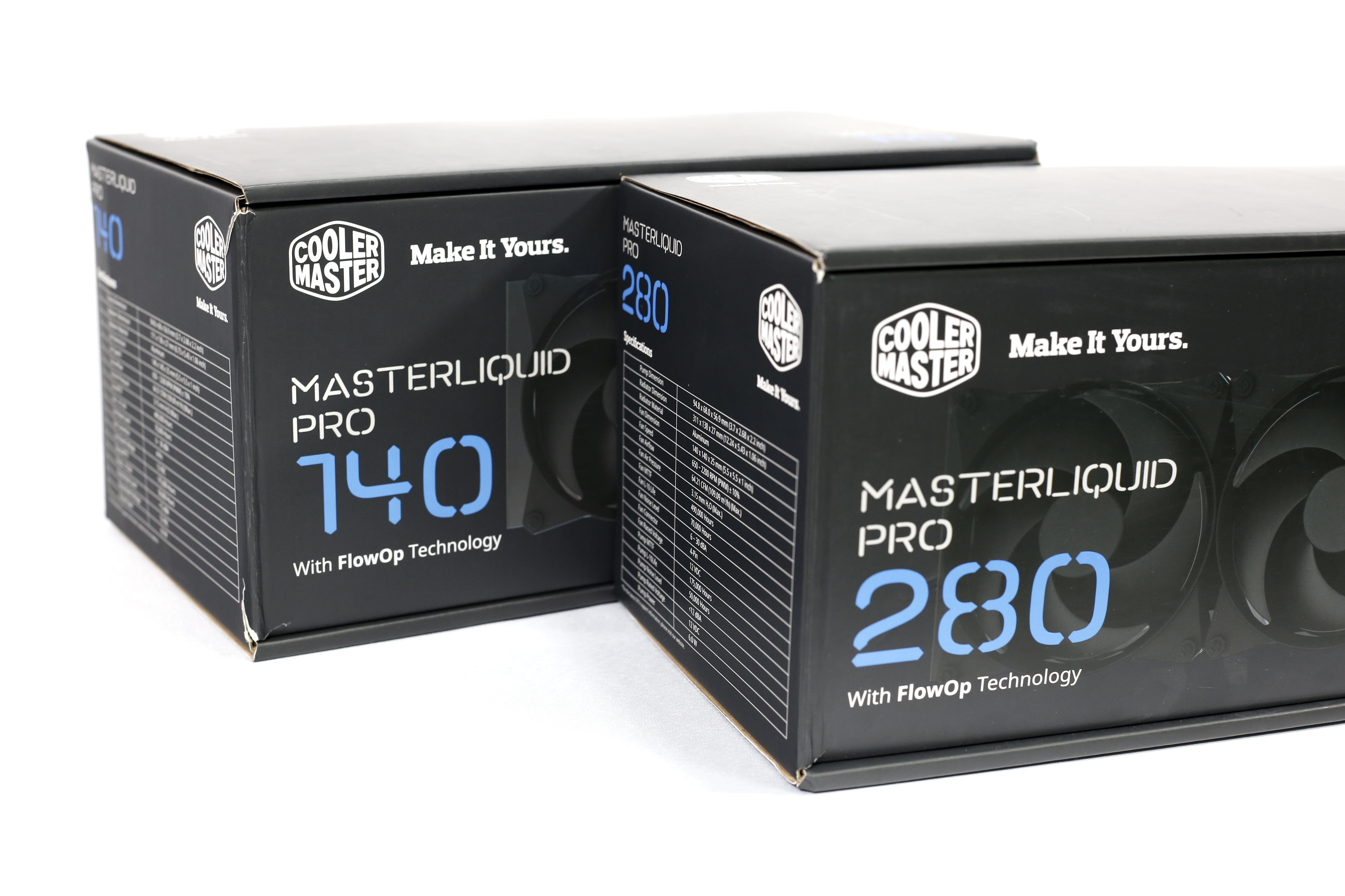تجربتنا للمُبردات المائية MasterLiquid Pro 140 و MasterLiquid Pro 280