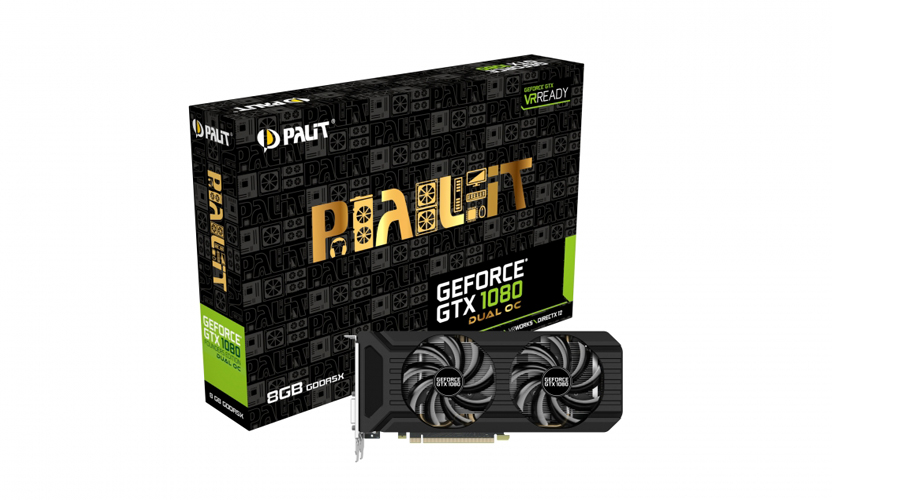 إطلاق بطاقة GTX 1080 Dual OC الجديدة من Palit
