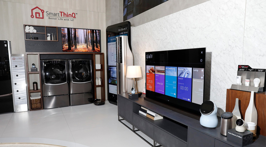تحدد LG المشهد العام بالتقنيات الذكية المبتكرة والفريدة من نوعها