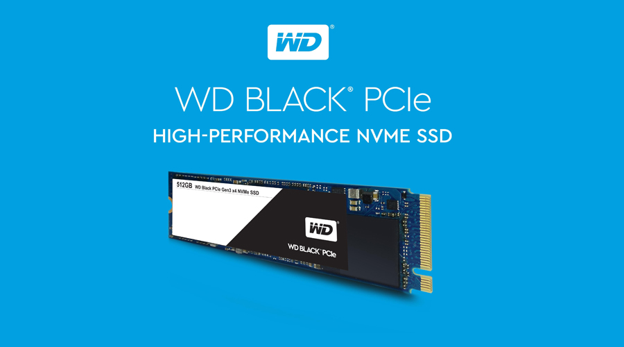 الإعلان عن الإصدار الأسود لأقراص PCIe SSD من Western Digital