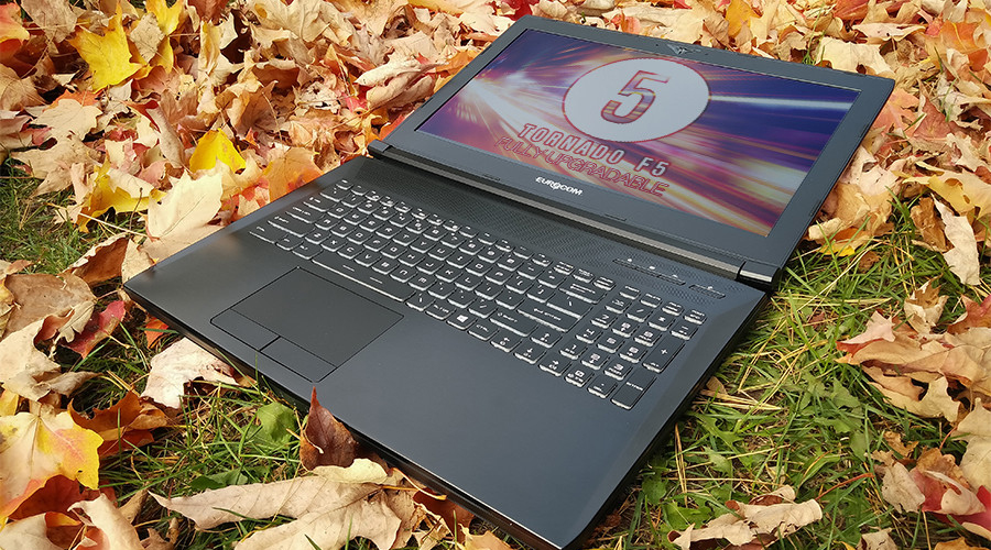 استعراض للعضلات من Eurocom مع جهازها المحمول Tornado F5