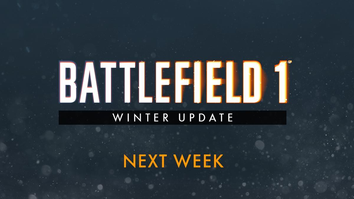تحديث الشتاء للعبة Battlefield 1 ينطلق الأسبوع المقبل