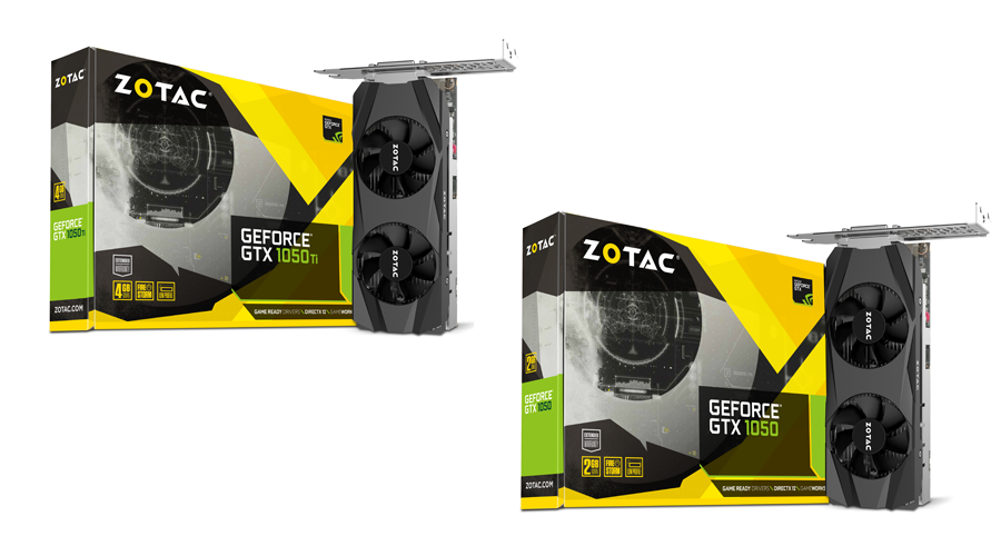 الكشف عن بطاقة GTX 1050 Ti Low-profile من ZOTAC
