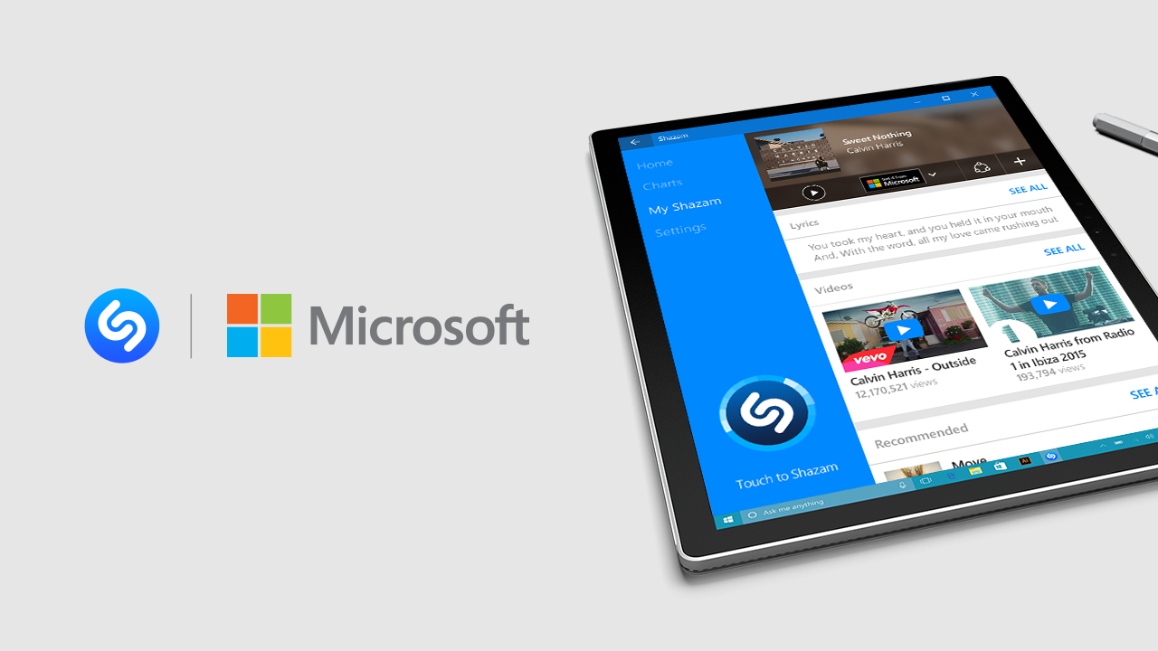تطبيق Shazam يُحذف من متجر Windows 10