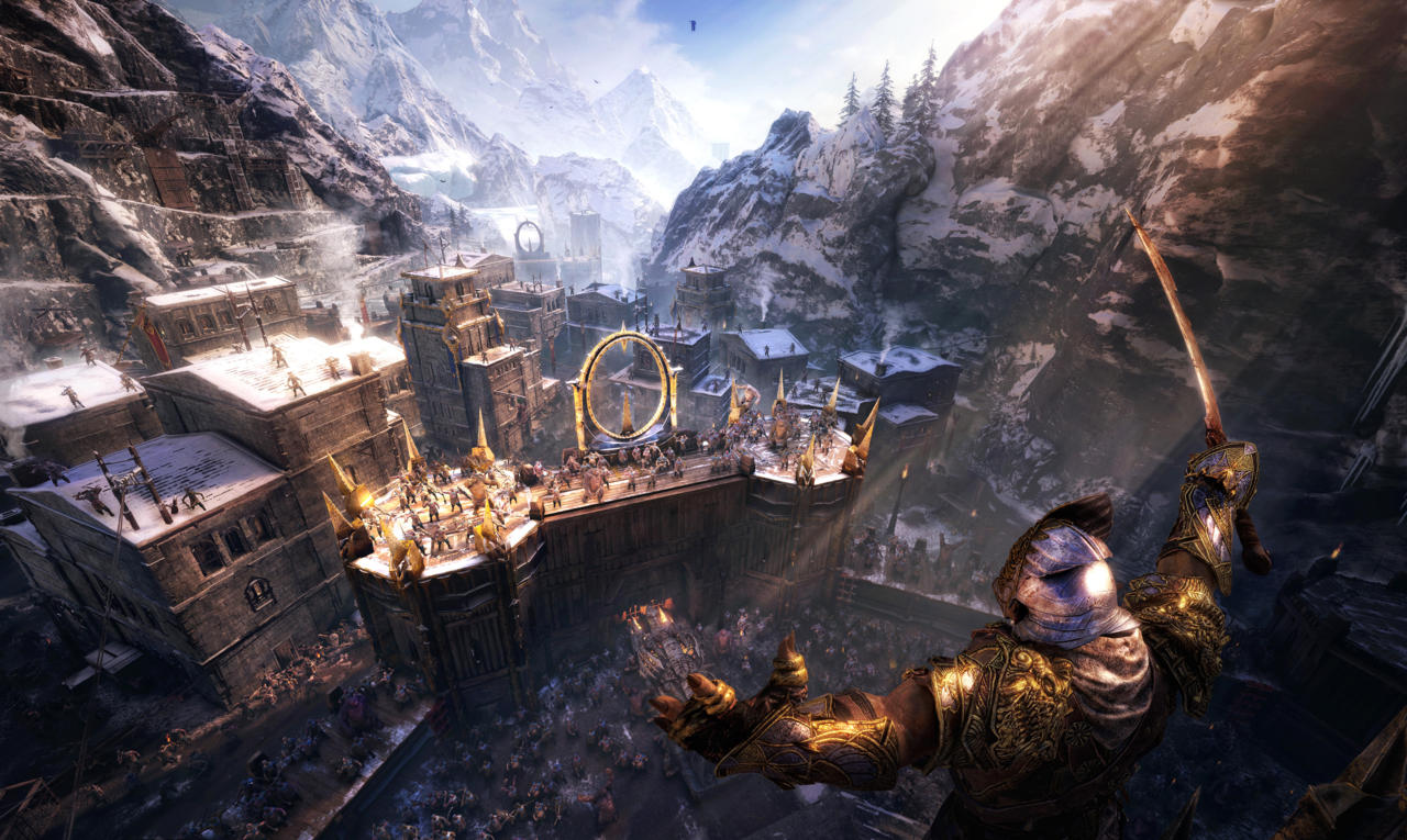 شاهد: استعراض العالم المفتوح وأسلوب اللعب داخل Middle-earth Shadow of War بدقة 4K