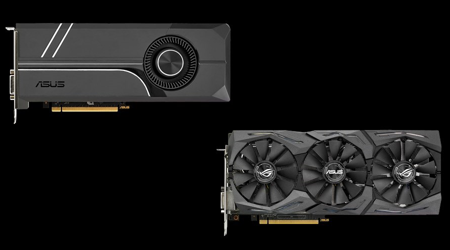 تعرف على بطاقة ROG Strix GTX 1080 Ti و Turbo GTX 1080 Ti من ASUS