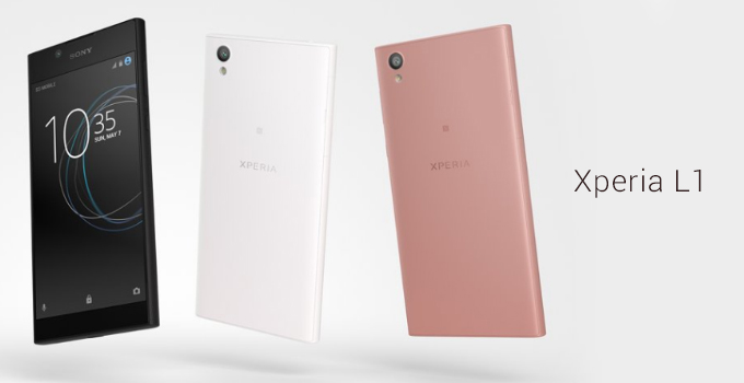 شركة Sony تُعلن عن هاتف Sony Xperia L1 للفئة الوسطى.