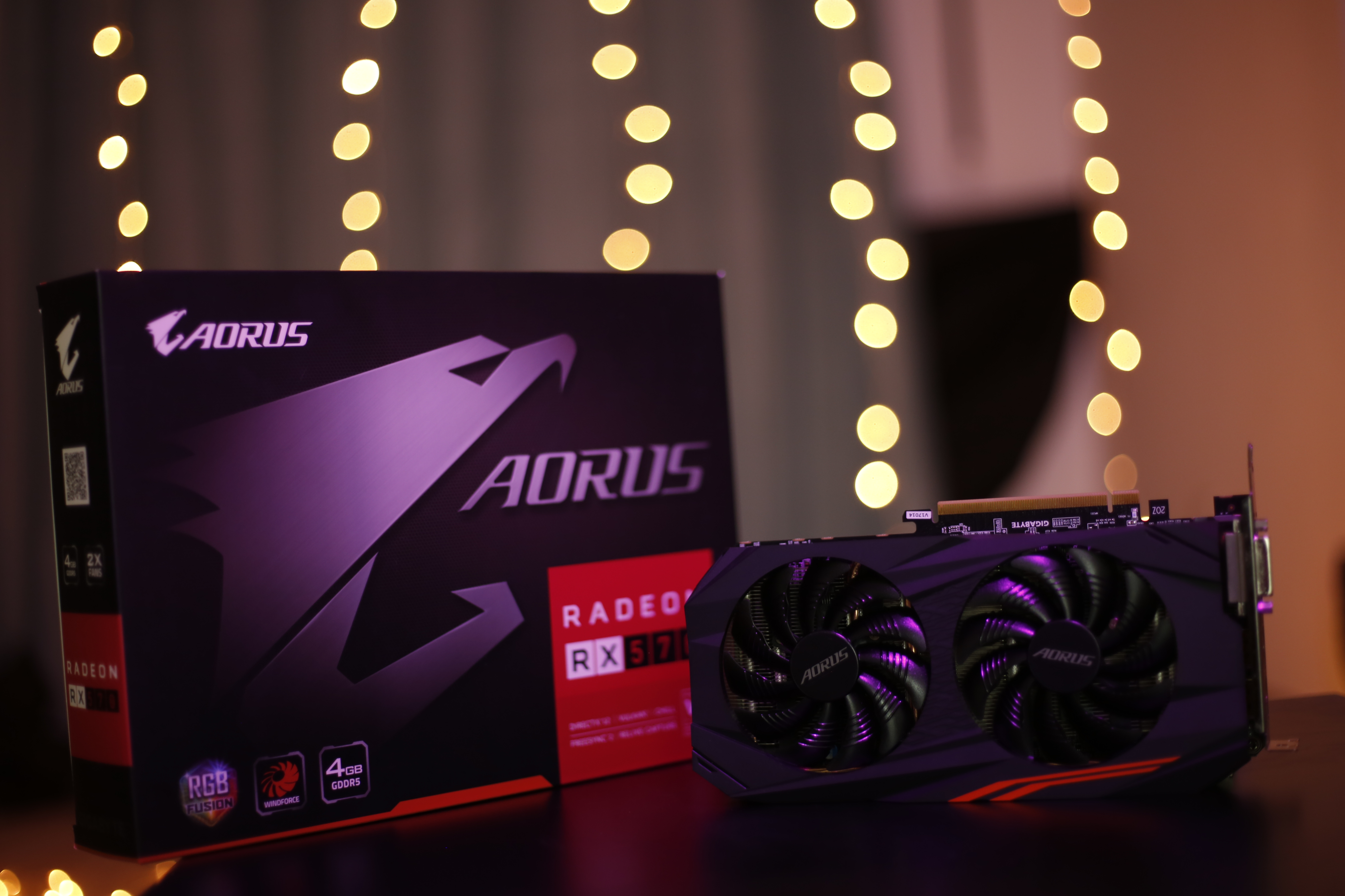 مراجعة كارت شاشة AORUS RX 570 4GB
