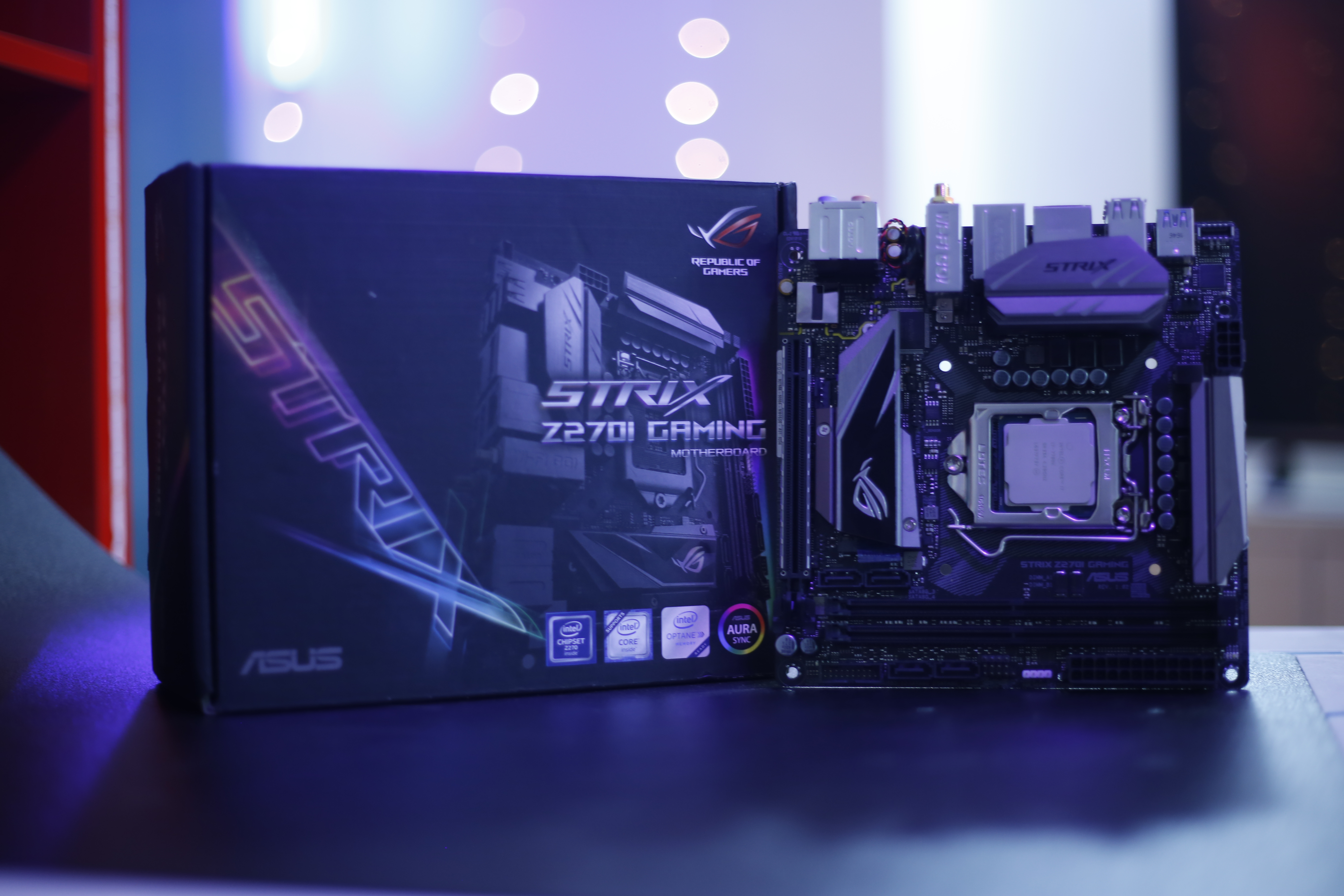 تجربتنا للوحة الألعاب الصغيرة ASUS ROG STRIX Z270i Gaming