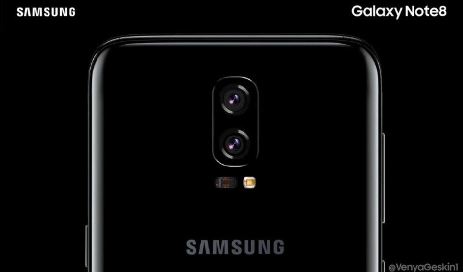 صورة محتملة لهاتف شركة Samsung الجديد Galaxy Note 8