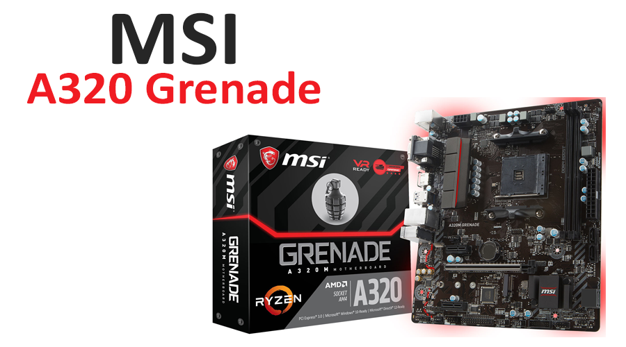 لوحة MSI A320 Grenade الجديدة قد تكلفك فقط 75 دولار
