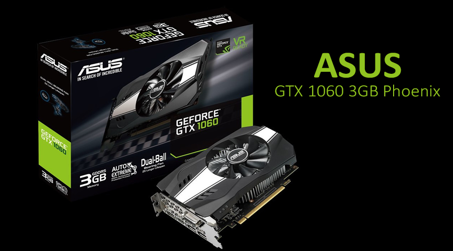 تعرف على بطاقة GTX 1060 3GB Phoenix الجديدة من ASUS