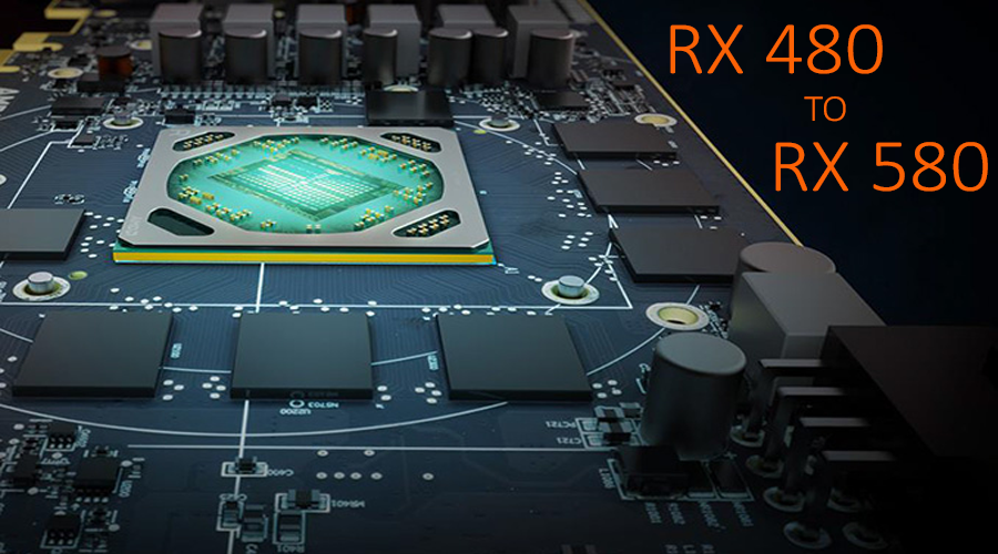 أصبح بالإمكان الأن تحويل بطاقة AMD RX 480 الى RX 580!